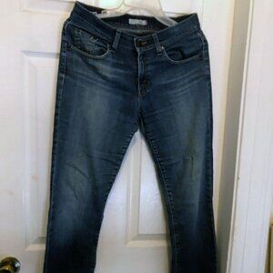 Levis 590 Curvy Boot Cut Denim Jeans Size 8